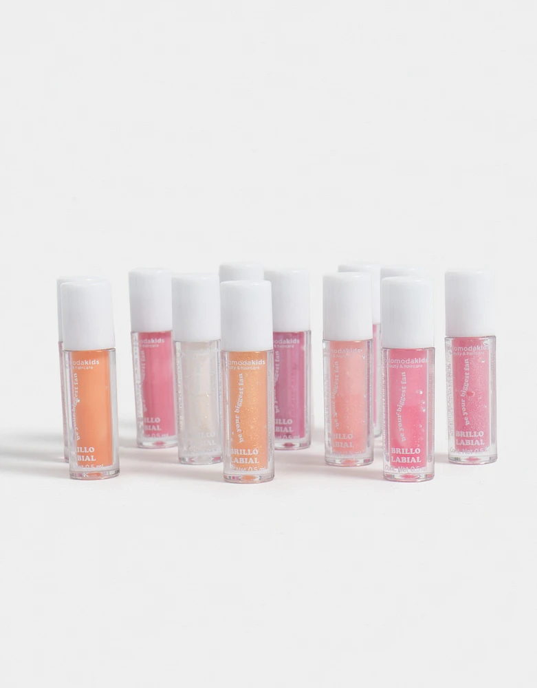 Set de mini brillos labiales