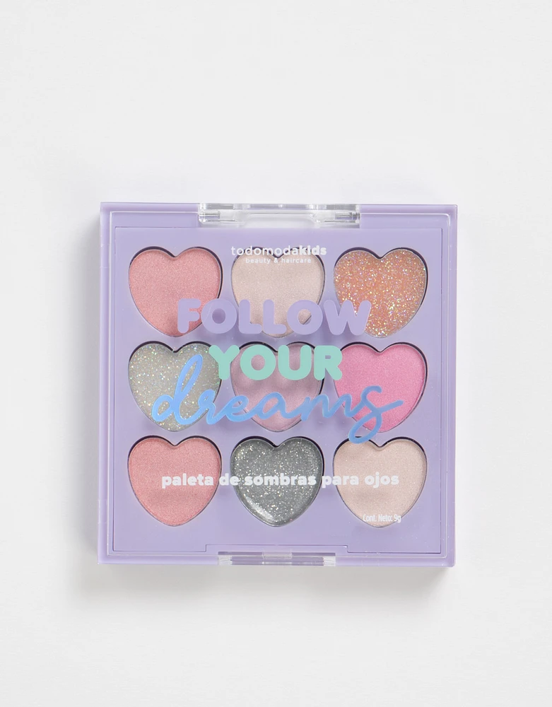 Paleta de sombras "follow your dreams"