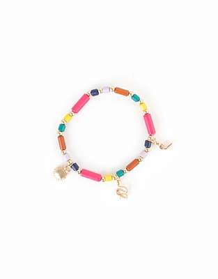 Pulsera con mostacillas