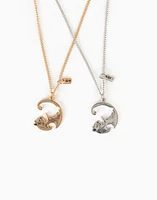 Collares para compartir gatito