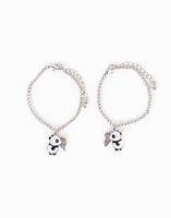 Pulseras para compartir panda