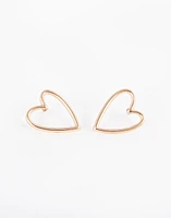 Aretes de corazón