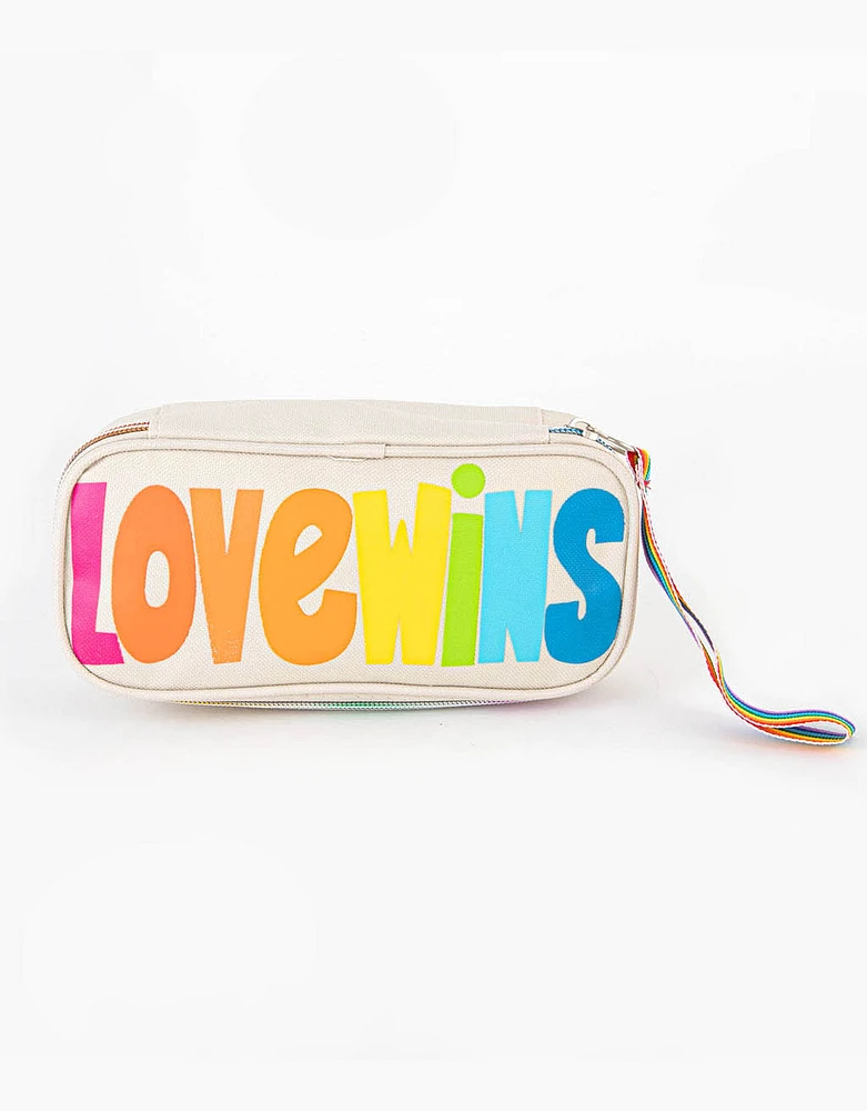 Cartuchera "love wins"