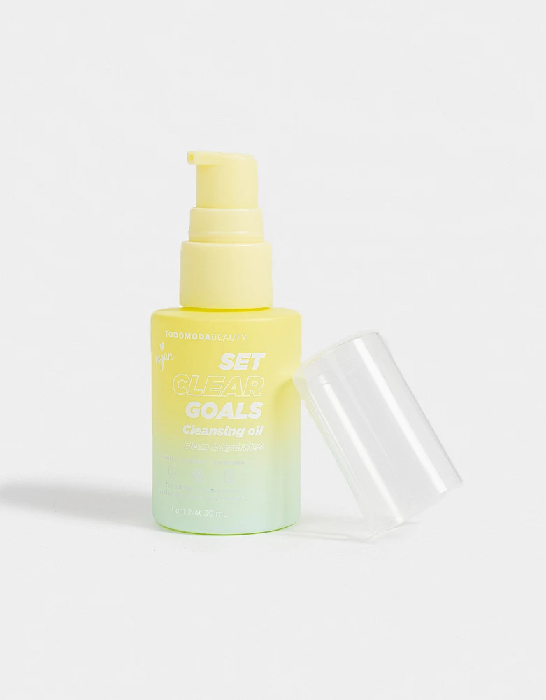 Aceite limpiador hidratante "set clear goals"