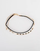 Set de chokers con estrellas