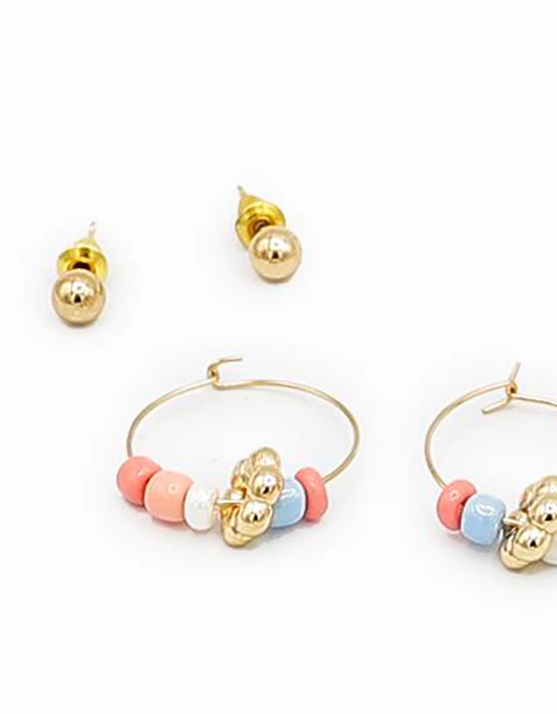 Aretes sets esmaltado