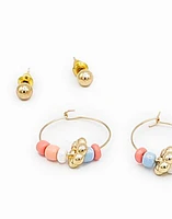 Aretes sets esmaltado