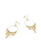 Aretes colgantes largos beach