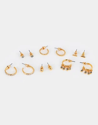 Aretes set bañado en oro