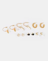 Aretes sets con perlas