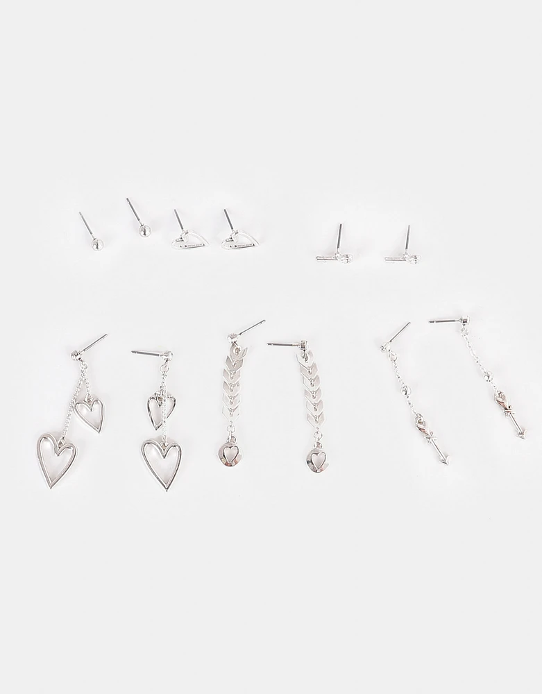 Aretes sets bañado en plata