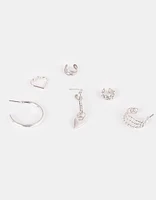 Aretes sets bañado en plata