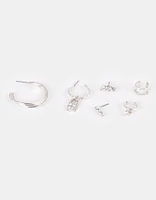 Aretes sets bañada en plata