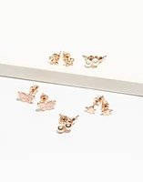 Set de 5 pares de aretes infantiles