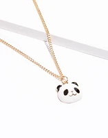 Collar infantil con oso panda