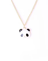 Collar infantil con oso panda