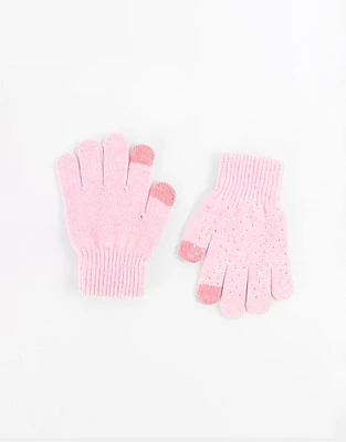 Guantes infantiles lurex