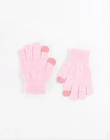 Guantes infantiles lurex