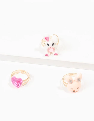 Set de anillos infantiles