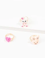 Set de anillos infantiles