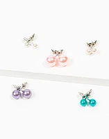 Set de 5 pares de aretes infantiles