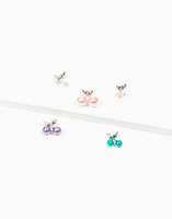 Set de 5 pares de aretes infantiles