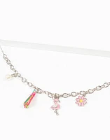 Collar con dijes infantiles