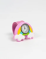 Reloj infantil slap arcoíris