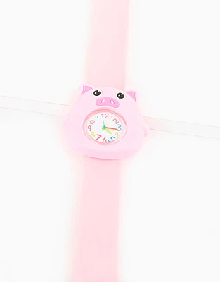 Reloj infantil slap chanchito