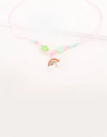 Collar infantil con arcoiris