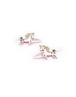 Broches set unicornio