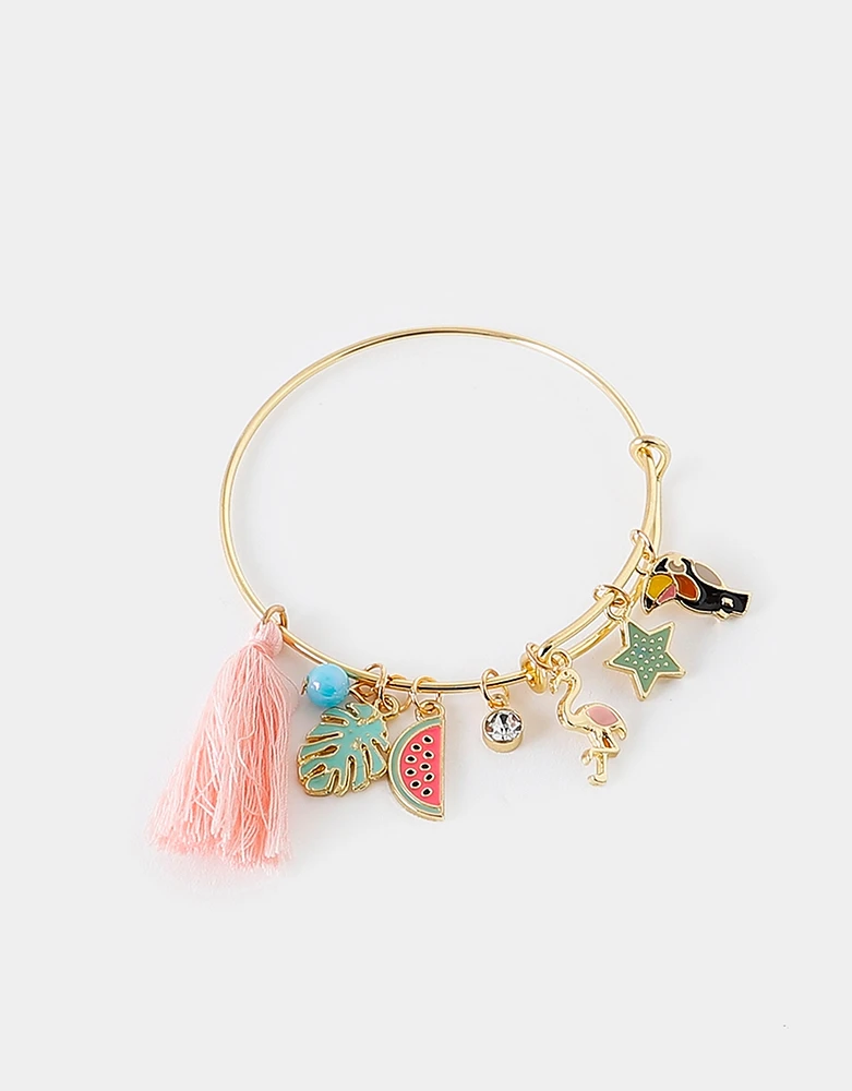 Pulsera infantil con dijes