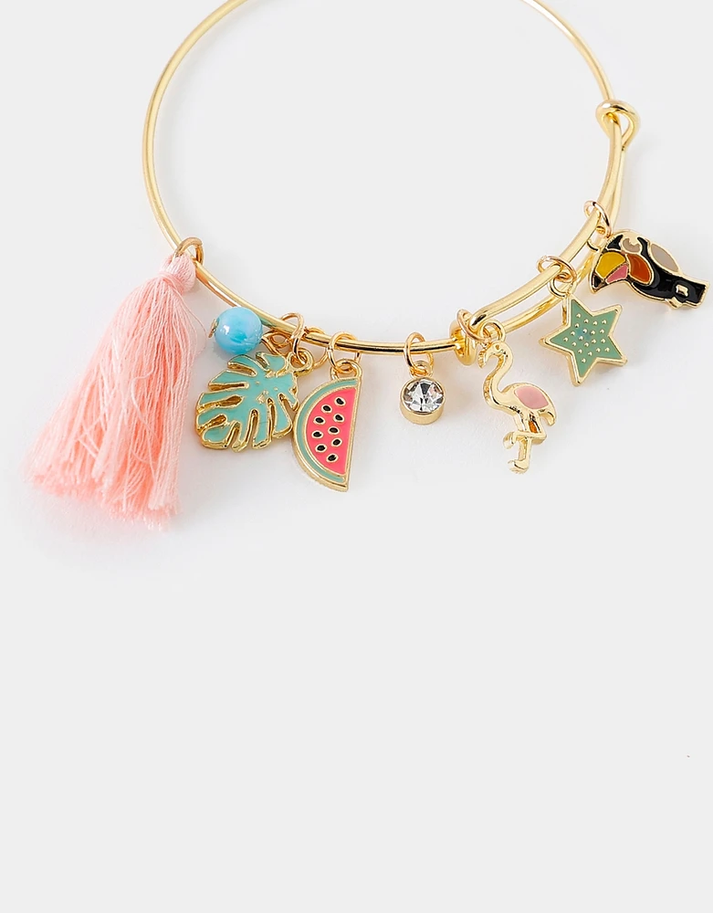 Pulsera infantil con dijes