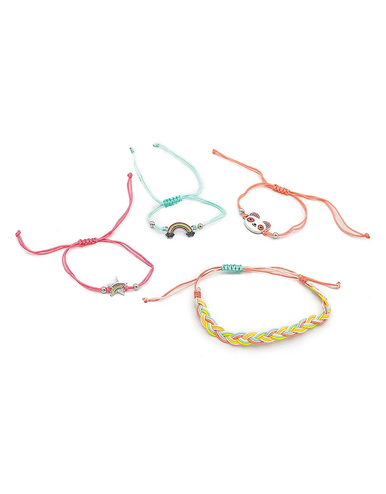 Set pulseras infantiles x 4