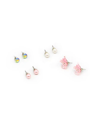 Aretes infantiles set x 4