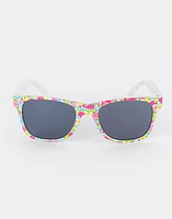 Lentes infantiles con estampa de flores