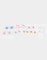 Aretes infantiles set x 9