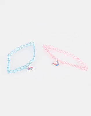 Chokers infantiles set x 2