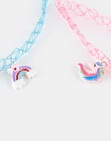 Chokers infantiles set x 2