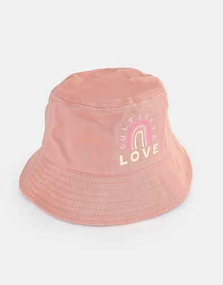 Gorro bucket infantil cultivate love