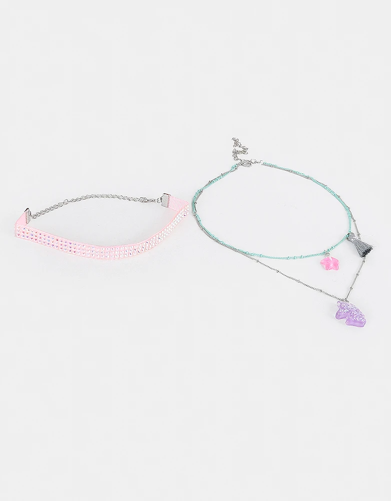 Chokers infantiles set x 3