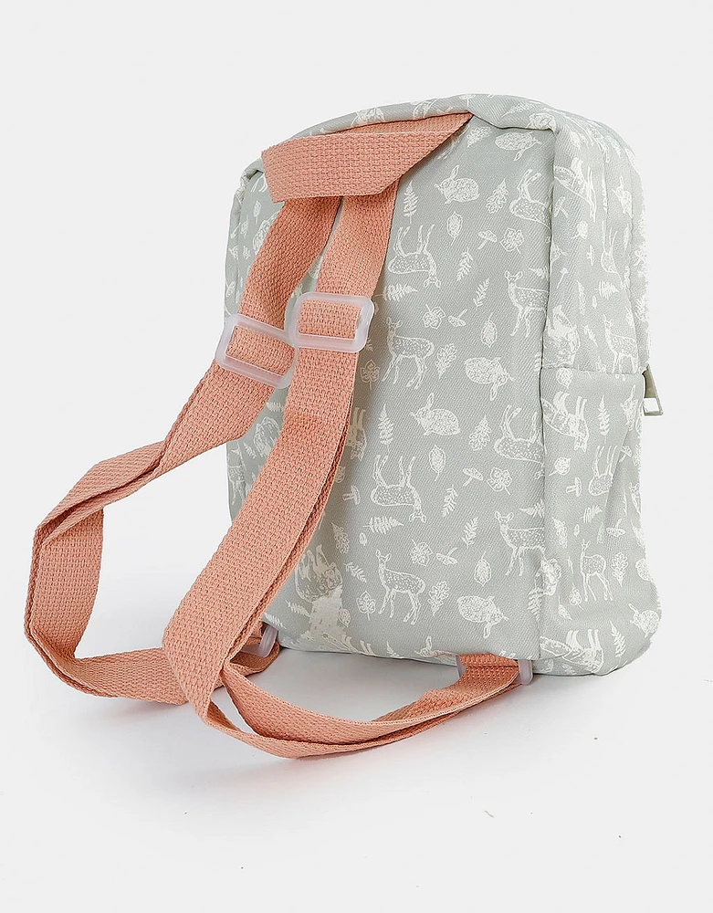 Mochila infantil estampa bosque