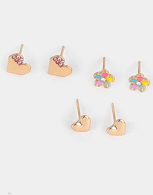 Aretes infantiles set x 4