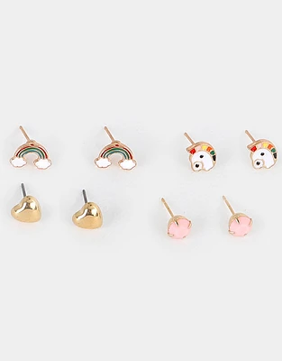 Aretes infantiles set x 4