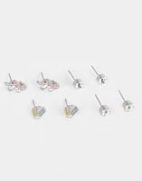 Aretes infantiles set x 4