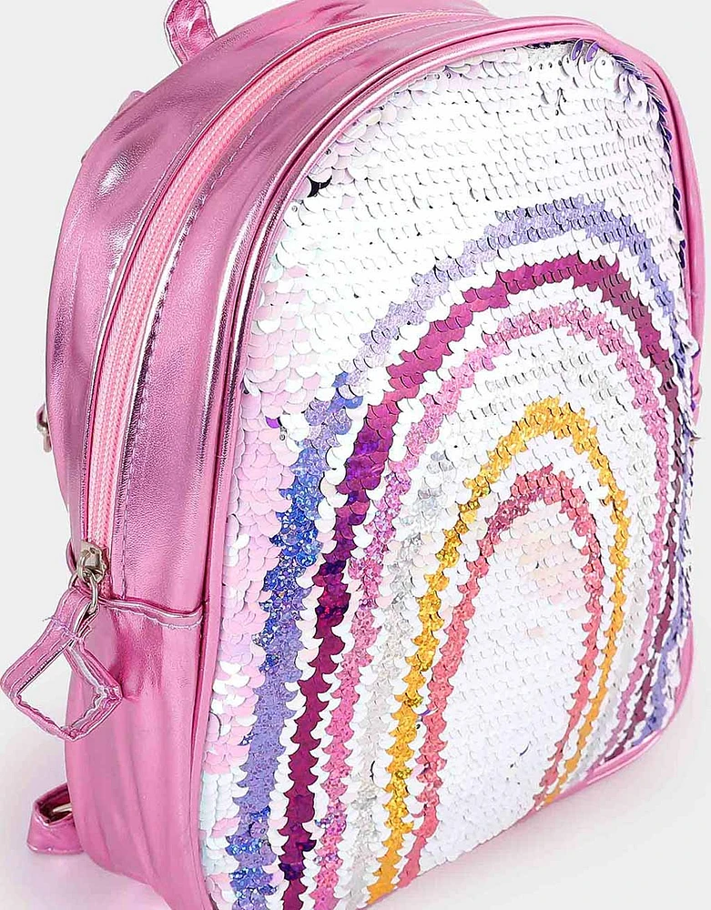 Mochila infantil lentejuelas