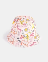 Gorro bucket infantil animalitos