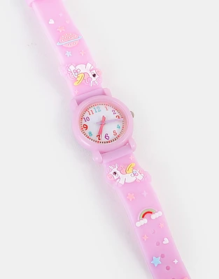 Reloj infantil unicornio