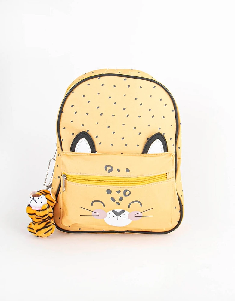 Mochila infantil leopardo