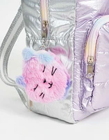 Mochila infantil metalizada